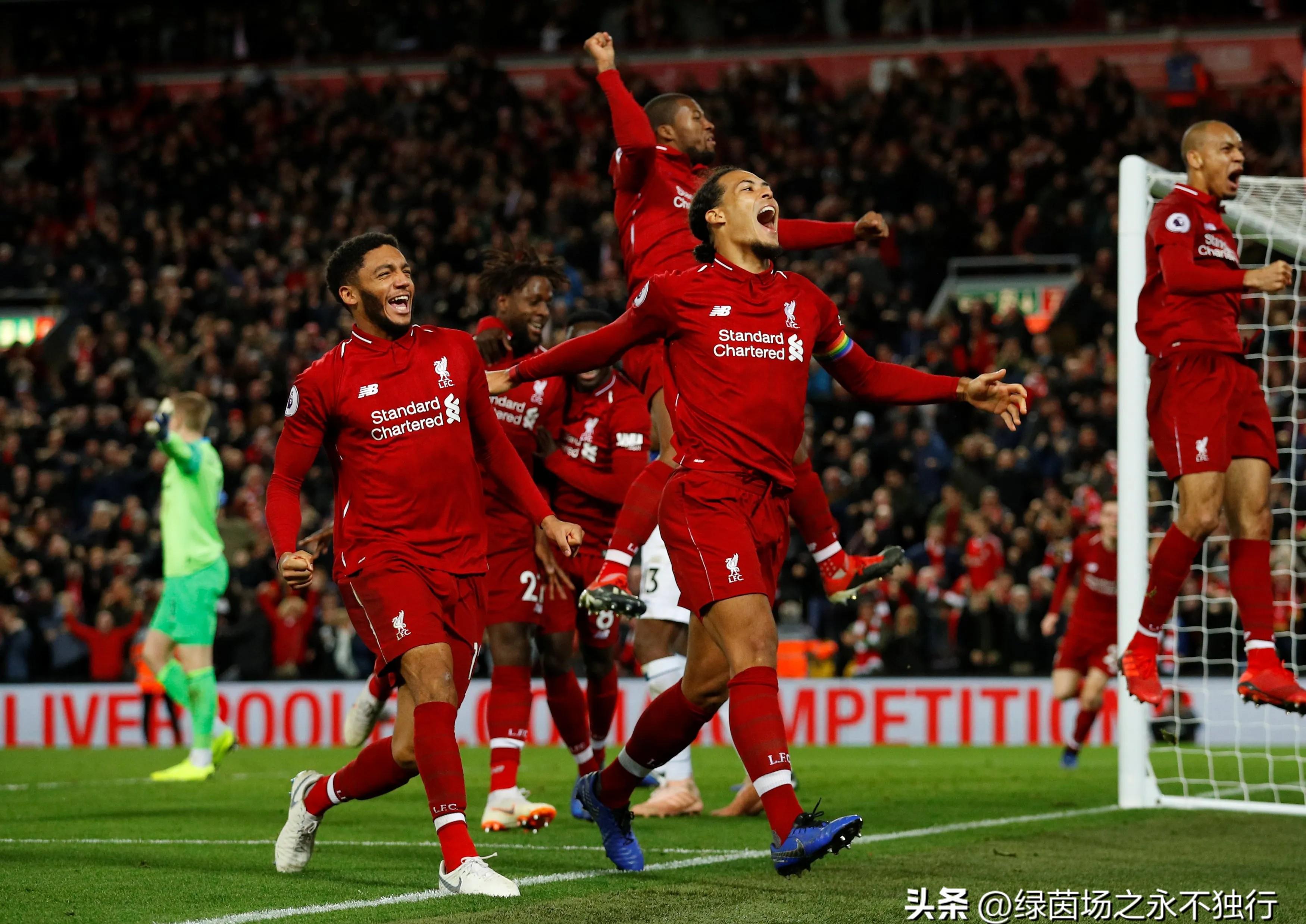利物浦四球大胜，欧冠八强前路平坦的简单介绍